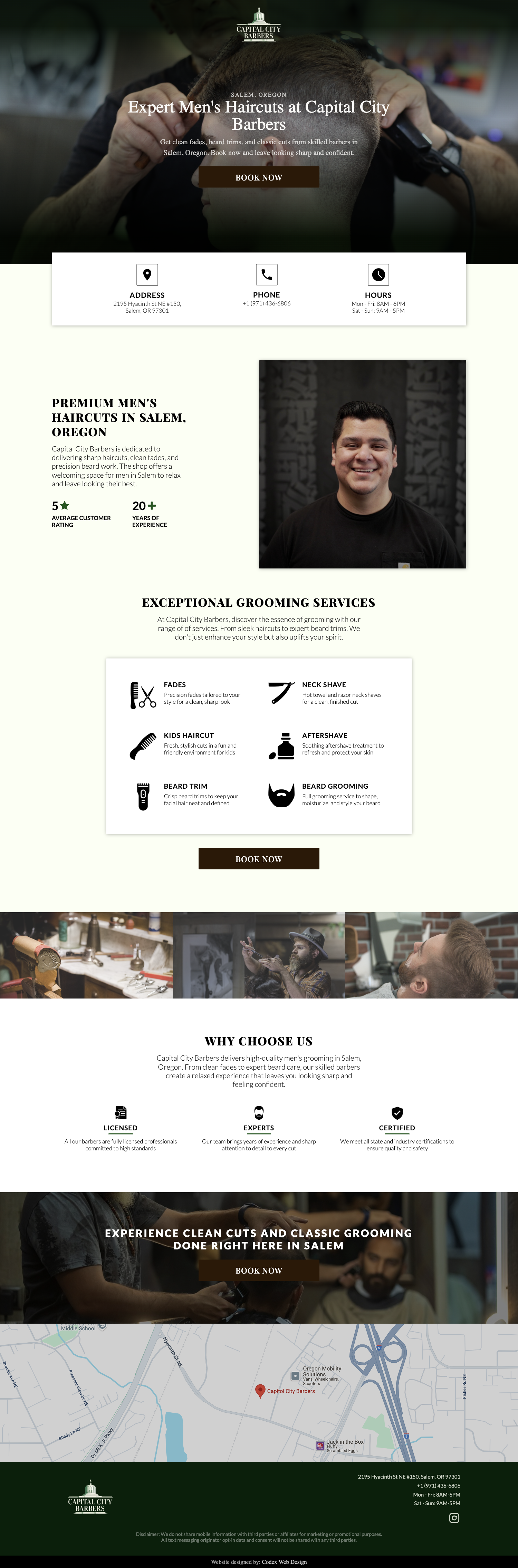 Alliance Inc created by Codex Web Design in Salem, Oregon